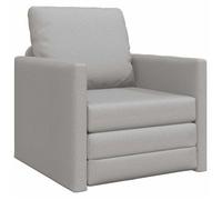 Sofá Cama Gris Nube 74 X 77 X 81 Cm Tela Vidaxl