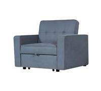 Sofa cama individual modelo Izan de color gris