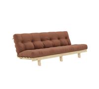 Sofá Cama Lean 130x190 Raw/759 Clay Brown