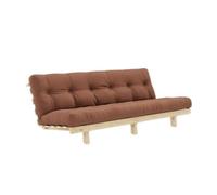 Sofá cama Lean 130x200 Raw/759 Clay Brown