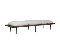 Sofá Cama Lounge Around Daybed en Roble Oscuro/plata