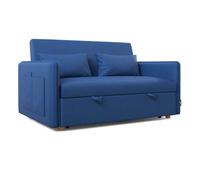 Sofá cama nest 2 nalui azul marino 2 plazas (139x100x80cm)