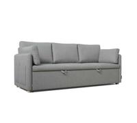 Sofá cama nest 3 nalui gris 3 plazas (211x86x88cm)