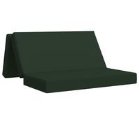 Sofá Cama Plegable 120 x 67 x 45 cm Verde oscuro