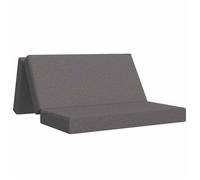 vidaXL Sofá cama plegable, 160 x 67 x 45 cm, gris claro