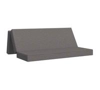 vidaXL Sofá cama plegable, 200 x 67 x 45 cm, gris claro