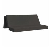 Sofá Cama Plegable 200 X 67 X 45 Cm Gris Oscuro Vidaxl