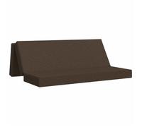 vidaXL Sofá cama plegable, 200 x 67 x 45 cm, color beige