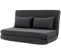 Sofá cama plegable HOMCOM 3 en 1 con respaldo ajustable