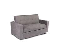 Duehome - Sofá Cama Soren, Mueble Versátil y Práctico Gray