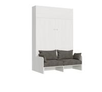 Sofá cama vertical Kentaro de 160 cm con mueble de pared vasistas