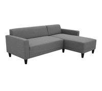 Miroytengo Sofá Chaise Longue Bob Reversible Sawana Color Gris Antracita 197 cm Grey - 419.75