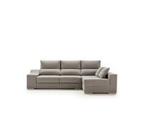 Sofa chaiselongue con pufs y arcón amatista plus 265 gris derecha