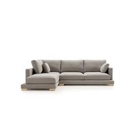 Sofa chaiselongue nordic grand class gris izquierda