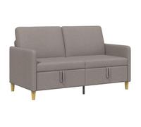 vidaXL Sofá con almacenamiento 152 x 78 x 87 cm Poliéster Multicolor Topo