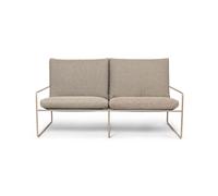 Ferm Living Sofá de 2 plazas Desert Cashmere-Dark sand