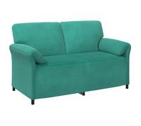 vidaXL Sofá de 2 Plazas 158 x 83 x 95 cm Terciopelo Multicolor Tuquesa