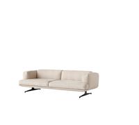 Sofá de 3 Plazas Inland AV23, Color Arcilla 0011/ Negro Cálido
