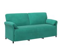 vidaXL Sofá de 3 plazas 198 x 83 x 95 cm Terciopelo Multicolor Tuquesa
