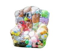 Sofá de Almacenaje, Peluches Almacenaje Plegable, Muñecos de Peluche | Sofá Organizador Muñecas, Felpa Niños Adolescentes, Adultos Padres Inquilinos, Hogar Apartamento Guardería, Salón Dormito