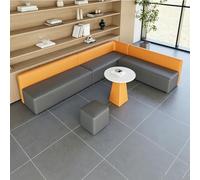 Sofá de espera modular, moderno sofá de recepción para oficina, vestíbulo de hotel, sala de espera