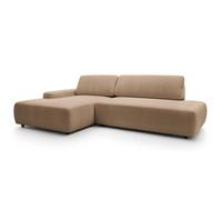 Sofá esquinero bouli 276x164x82 marrón