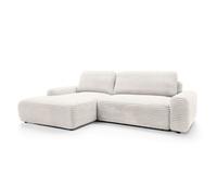 Sofá esquinero cord 264x162x85 beige