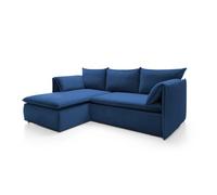 Sofá esquinero gold 230x166x91 azul