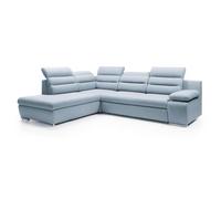 Sofá esquinero greco 280x230x100 azul