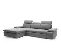 Sofá esquinero orlando 285x194x100 gris
