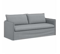 vidaXL Sofá 196 x 82 x 85 cm tela Gris Claro