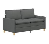 vidaXL Sofá 156 x 81 x 87,5 cm Tela Multicolor Gris oscuro