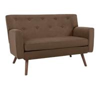 Sofa Kioni De Pana Marrón Oscuro 74x120x81 Cm Clp