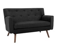 Sofa Kioni De Pana Negro 74x120x81 Cm Clp
