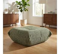 Sofá Modular de Chenilla con Chaise Longue, Salón, Verde, Set de 4 Módulos