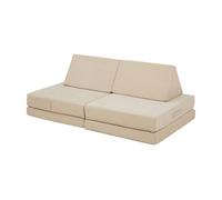 Sofá modular infantil de 5 piezas norhulta 120x66x46 cm pana - beige [en.casa]