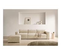Sofá Modular Mónica de Velare Confort - Diseño Elegante y Artesanal Fabricado en España, Tapizado Anti Manchas Beige