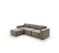Sofá modular mónica y diseño gris oscuro