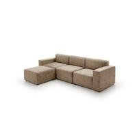 Sofá modular mónica y diseño tostado