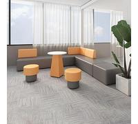 Sofá modular para sala de espera con mesas auxiliares, banco de empalme, sofá de recepción comercial para sala de descanso de oficina, biblioteca escolar y clínica