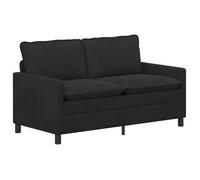 vidaXL Sofá 156 x 81 x 87,5 cm Terciopelo Multicolor Negro