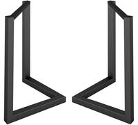 Sofá pie Par de soportes for mesas, patas for mesas de té, patas for mesas de conferencias, soportes for mesas de tablero grande (40-70 cm)(40 * 68)
