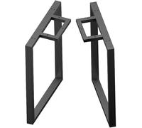 Sofá pie Par de soportes negros for patas de mesa, patas de soporte for mesa de conferencias, soporte for mesa de comedor de 40 a 70 cm.(40 * 70)