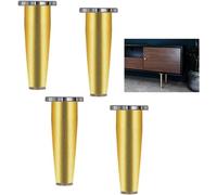Sofá pie Patas ajustables de acero inoxidable for sofá cama, patas for muebles, patas de soporte redondas for mesa, gabinete, silla de cocina, protector de piso(A)