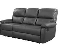 Sofá reclinable 3 plazas "lincoln" - topo
