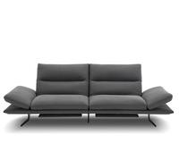 Sofá relax eléctrico agata 4 plazas negro