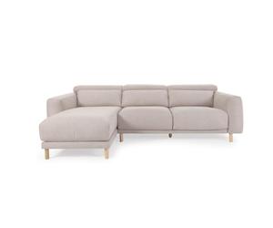 Sofá Singa de 3 plazas con chaise longue izquierda