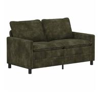 vidaXL Sofá 156 x 81 x 87,5 cm Poliéster Multicolor Verde