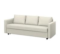 Soferia Funda de Repuesto Compatible para FRIHETEN sofá Cama de 3 plazas, Tela Softi Beige, Beige