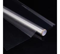 SOFPLATE Protector de Pared para Cocina Transparente de Plástico Transparente No Adhesivo Electrostático Extraíble Rollo de Cinta de Contacto para Salpicadura de Cocina A Prueba de Aceite Protector de